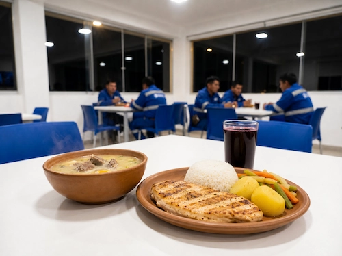 Servicio de cenas para turnos